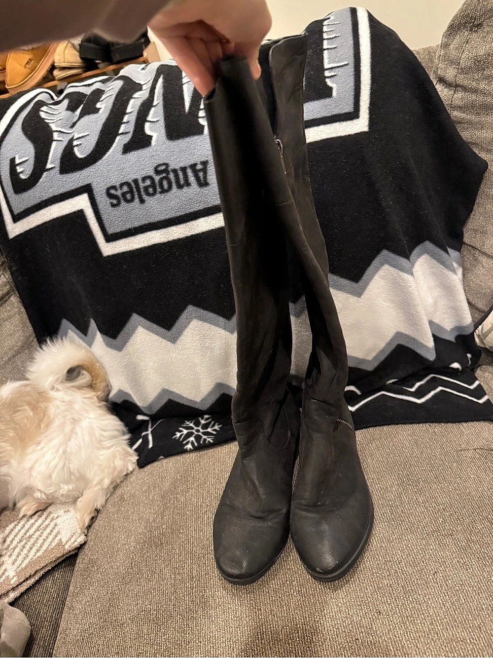 Black Over-the-Knee Boots